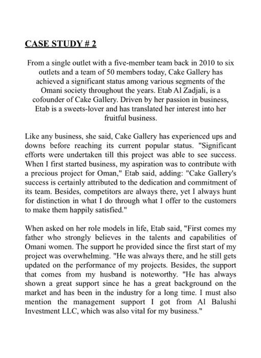 CASE STUDY # 2 From a single outlet with a