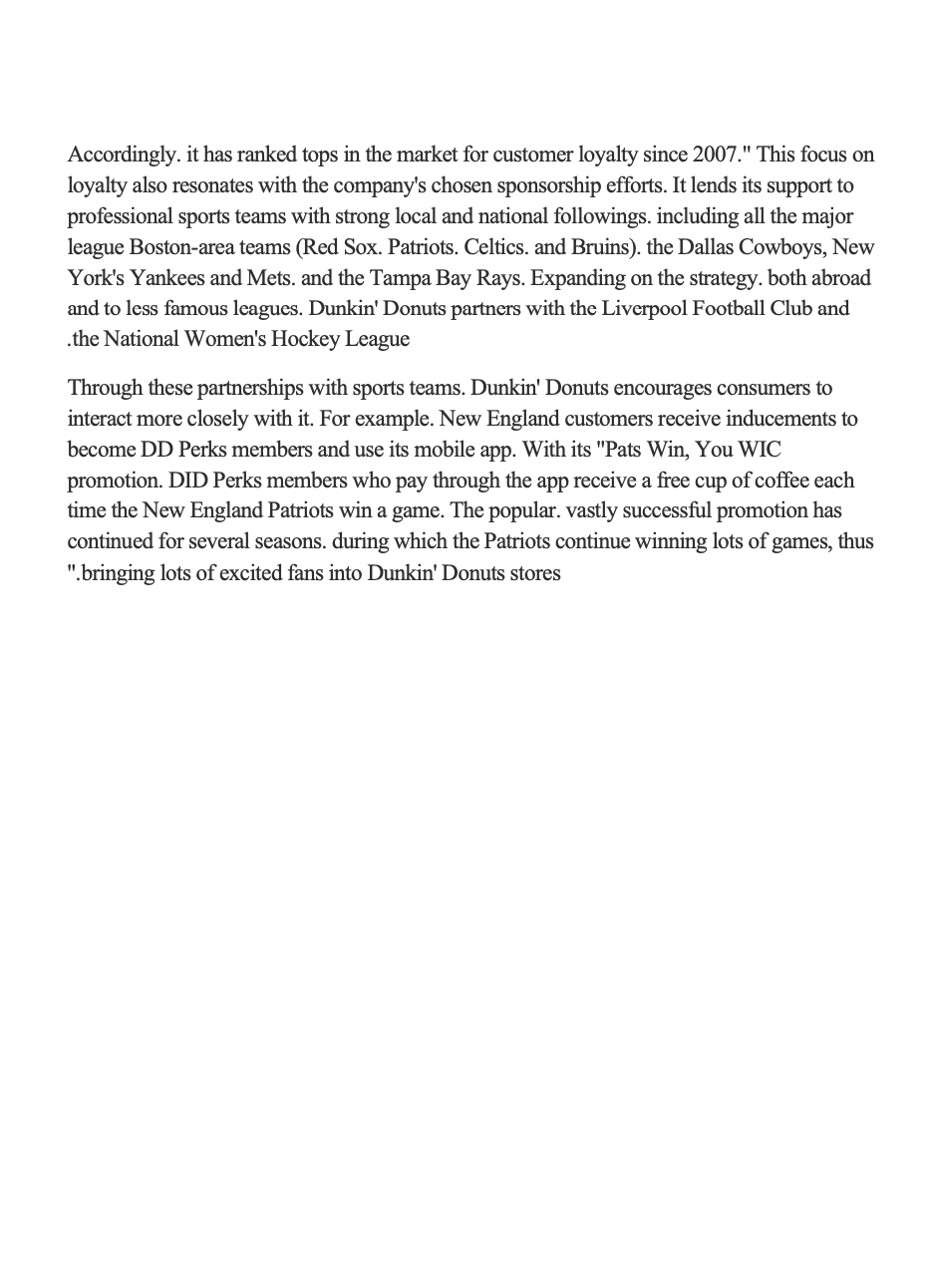 This is Marketing 101. Please read the case study