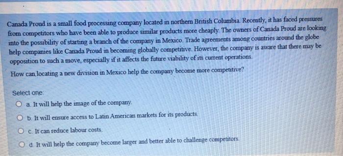 Alberta Fabricators is considering purchasing