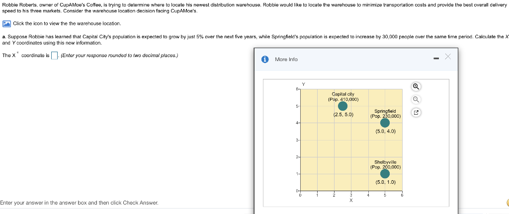what is the x and y coordinate Robbie Roberts,