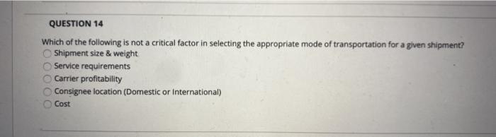 QUESTION 6 Which of the types of inventory is