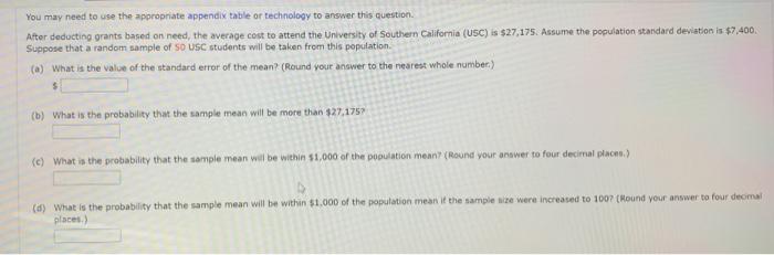 You may need to use the appropriate appendix