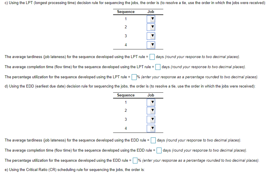 a) Using the FCFS (first come first served)