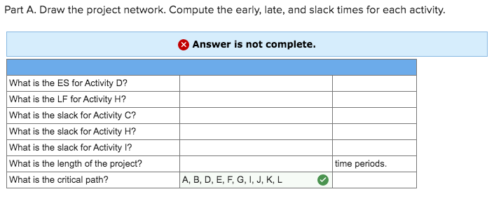 EX 6-23 (Algo) The Cyclon project team has