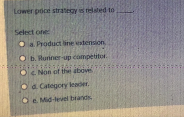 The brand experience scale includes Select one: O