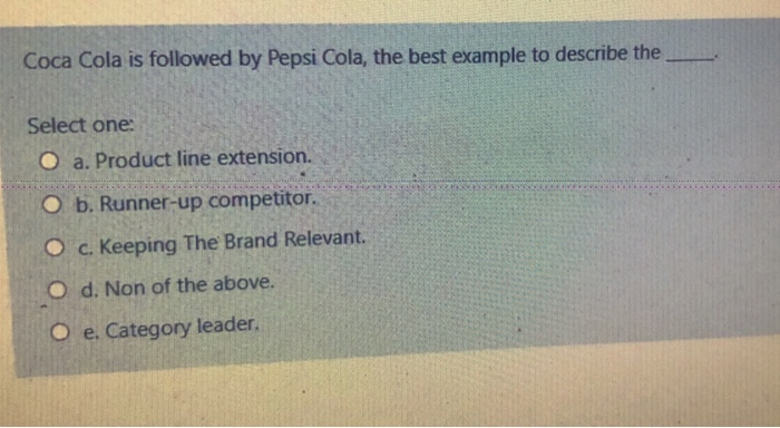 The brand experience scale includes Select one: O