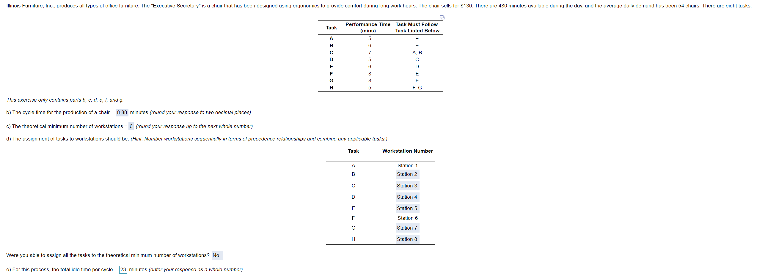 Will thumbs up for correct e and f answers!
