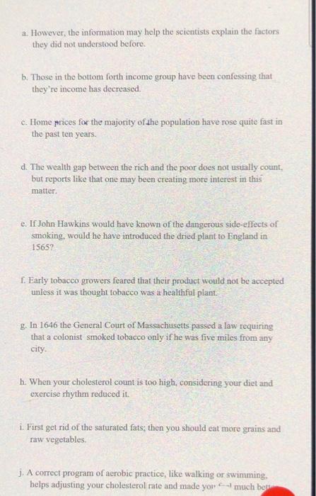 a. However, the information may help the