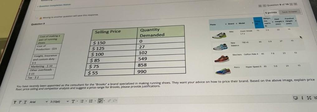 Queen of 10 5 points 22 Selling Price Quantity