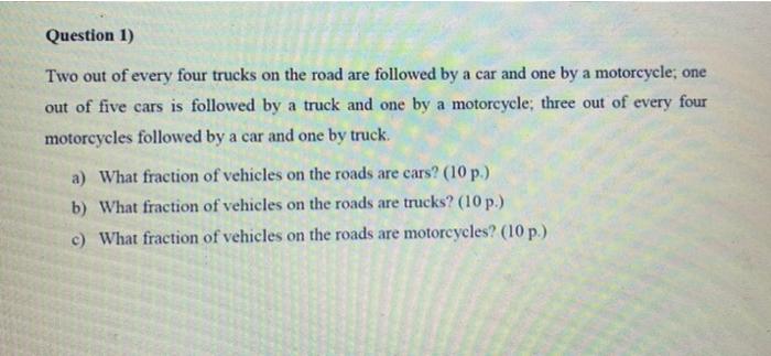 write in keypard please Question 1) Two out of