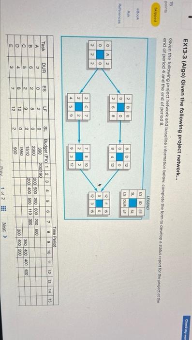 please make it clear where each answer belongs