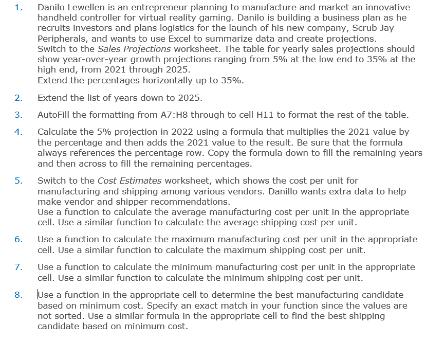 Please skip 1-8. Please Answer 9-15 with steps on