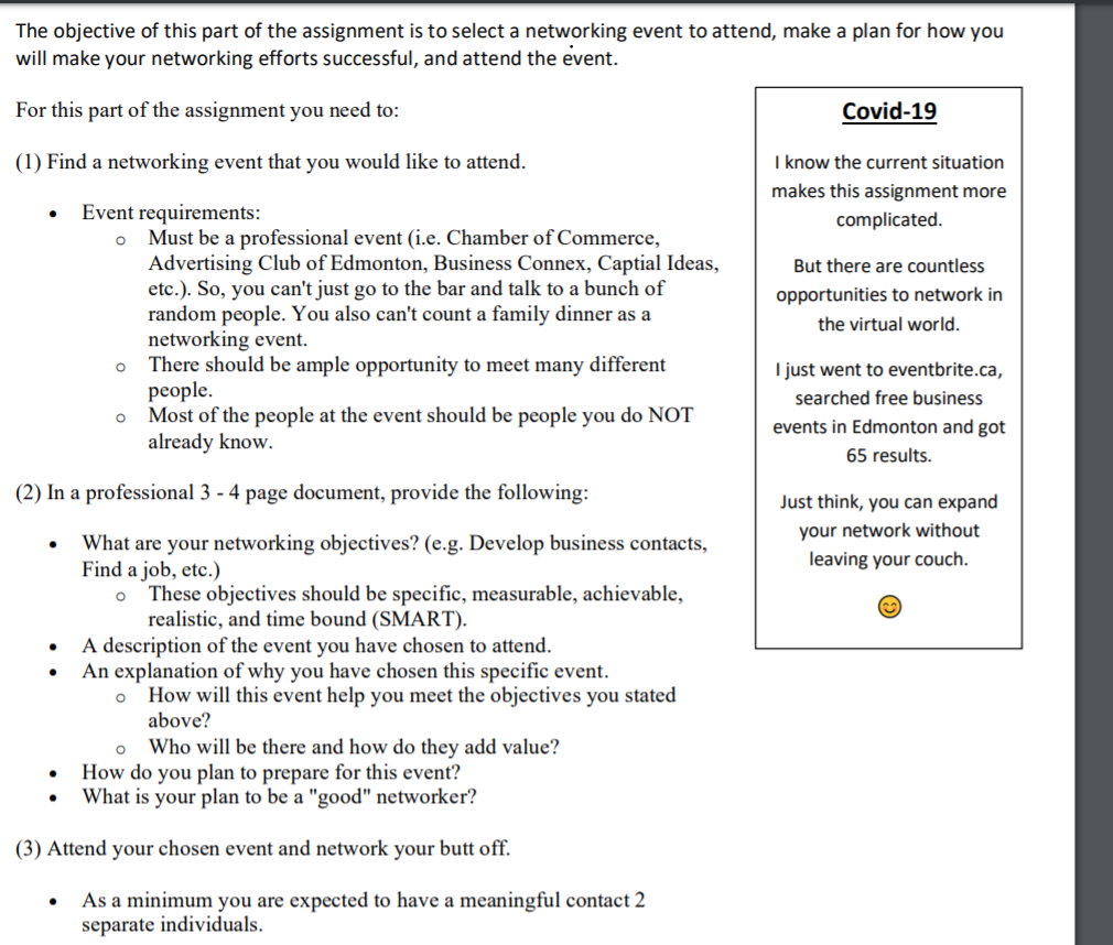 This has to be a event that is virtual in current