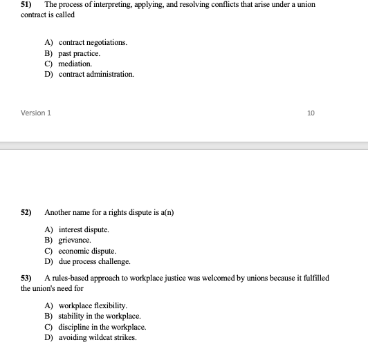 51) The process of interpreting, applying, and