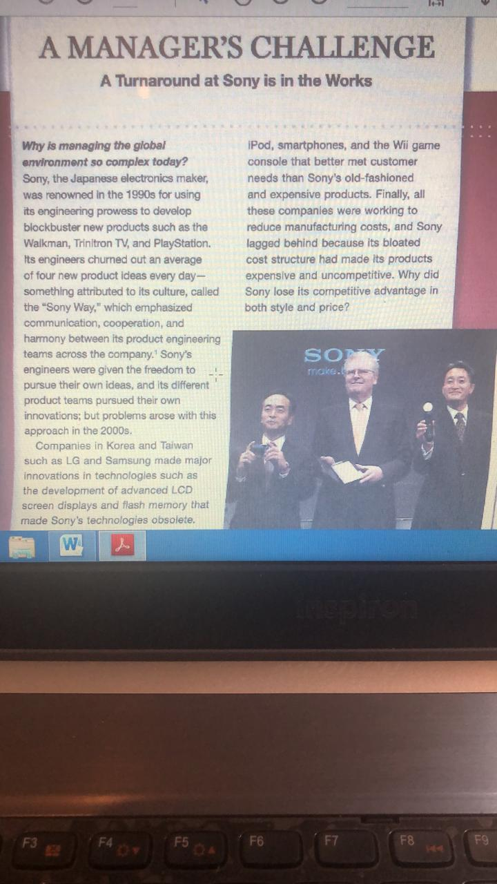 If you were in Stringer's position, what would