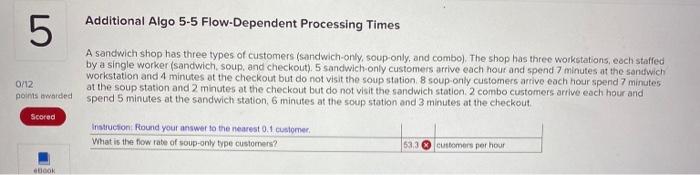 Additional Algo 5-5 Flow-Dependent Processing