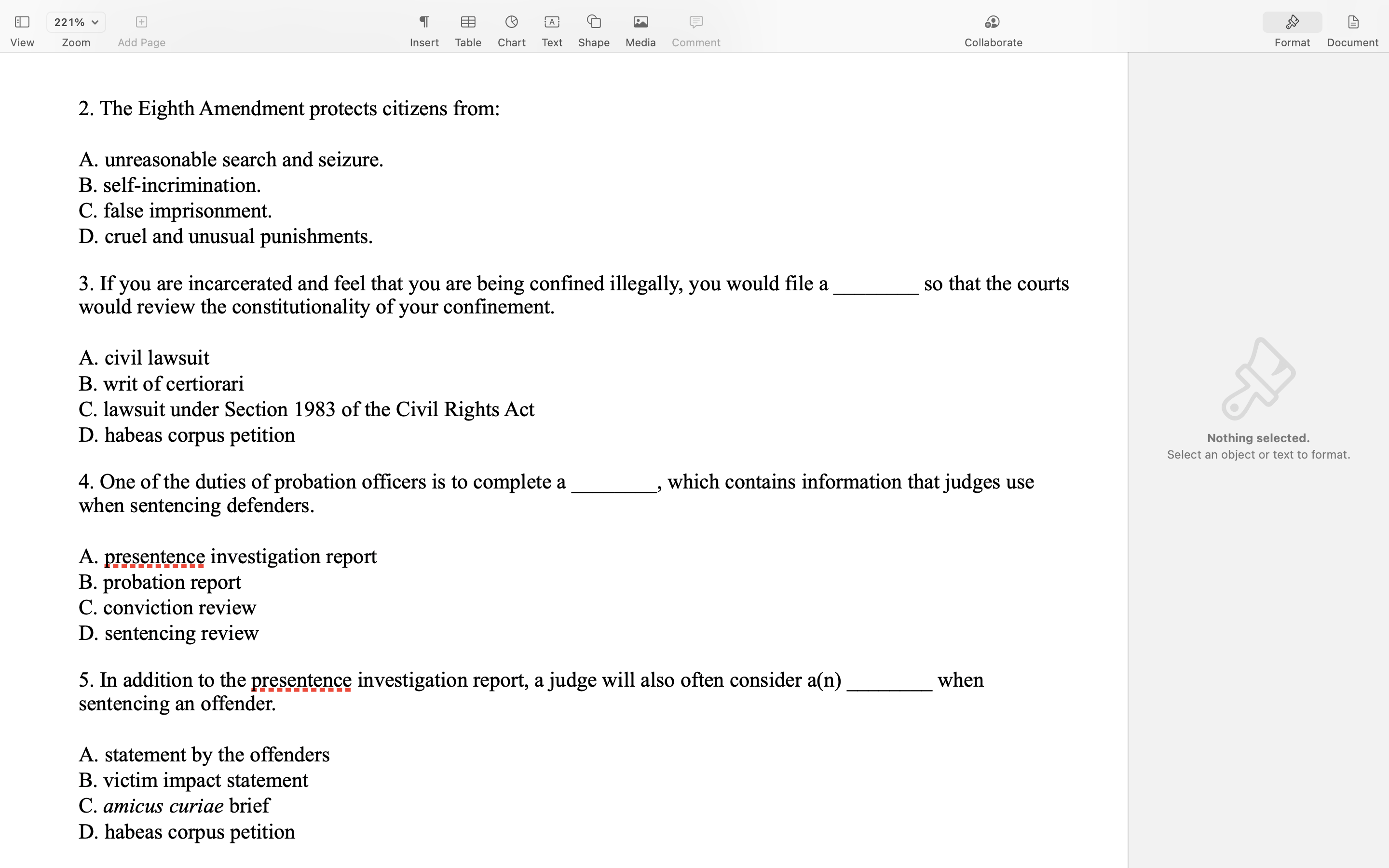 IMPORTANT NOTE: THESE QUESTIONS ARE FROM A