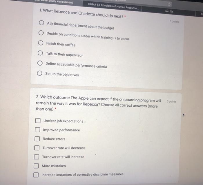 HR Manager Rebecca and HR Specialist Charlotte