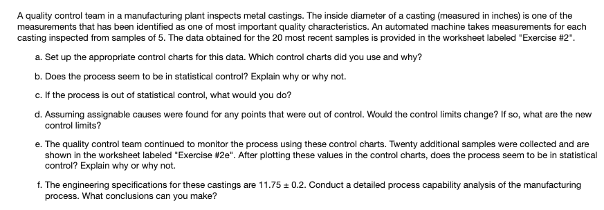 A quality control team in a manufacturing plant