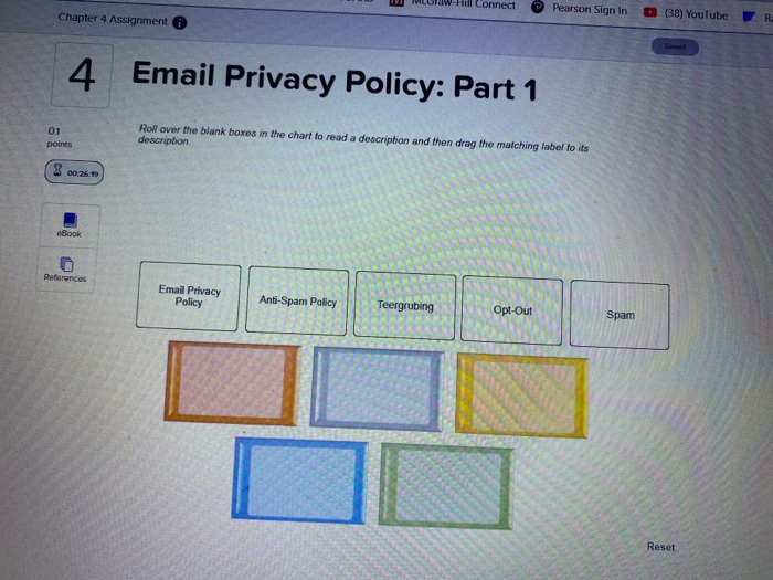 Hill Connect Pearson Sign In Chapter 4 Assignment