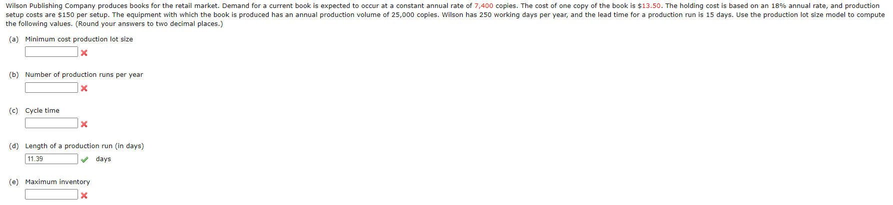 Wilson Publishing Company produces books for the