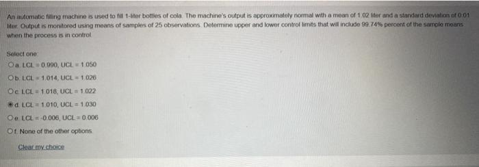 An automatic filling machine is used to fill