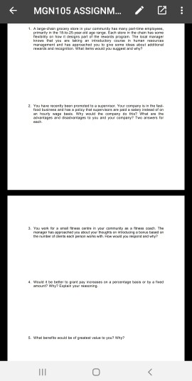 1. A large-chain grocery store in your community