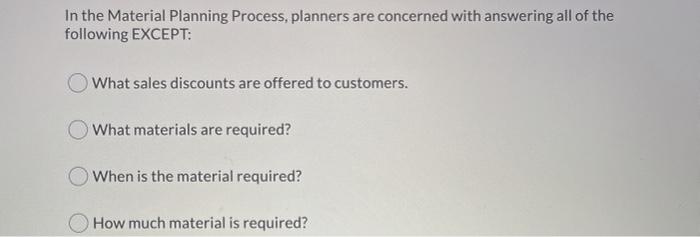 just get me the answers without explanation In