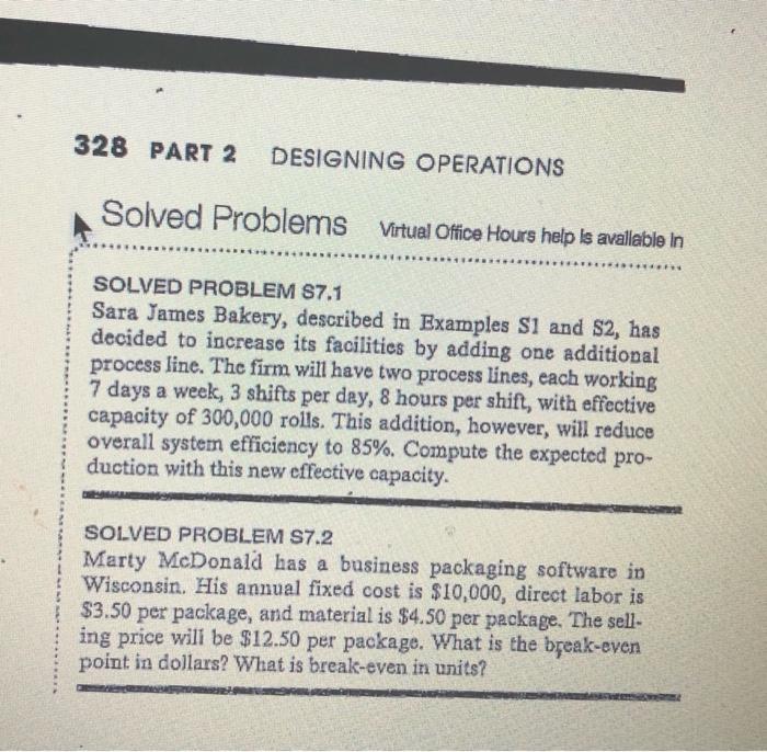 please complete in excel show formulas 328 PART 2