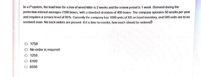 I need a clear step by step answer please :) In a