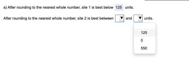 The fixed and variable costs for three potential