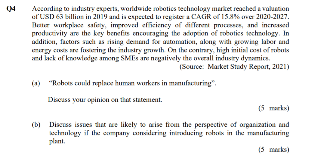 04 According to industry experts, worldwide