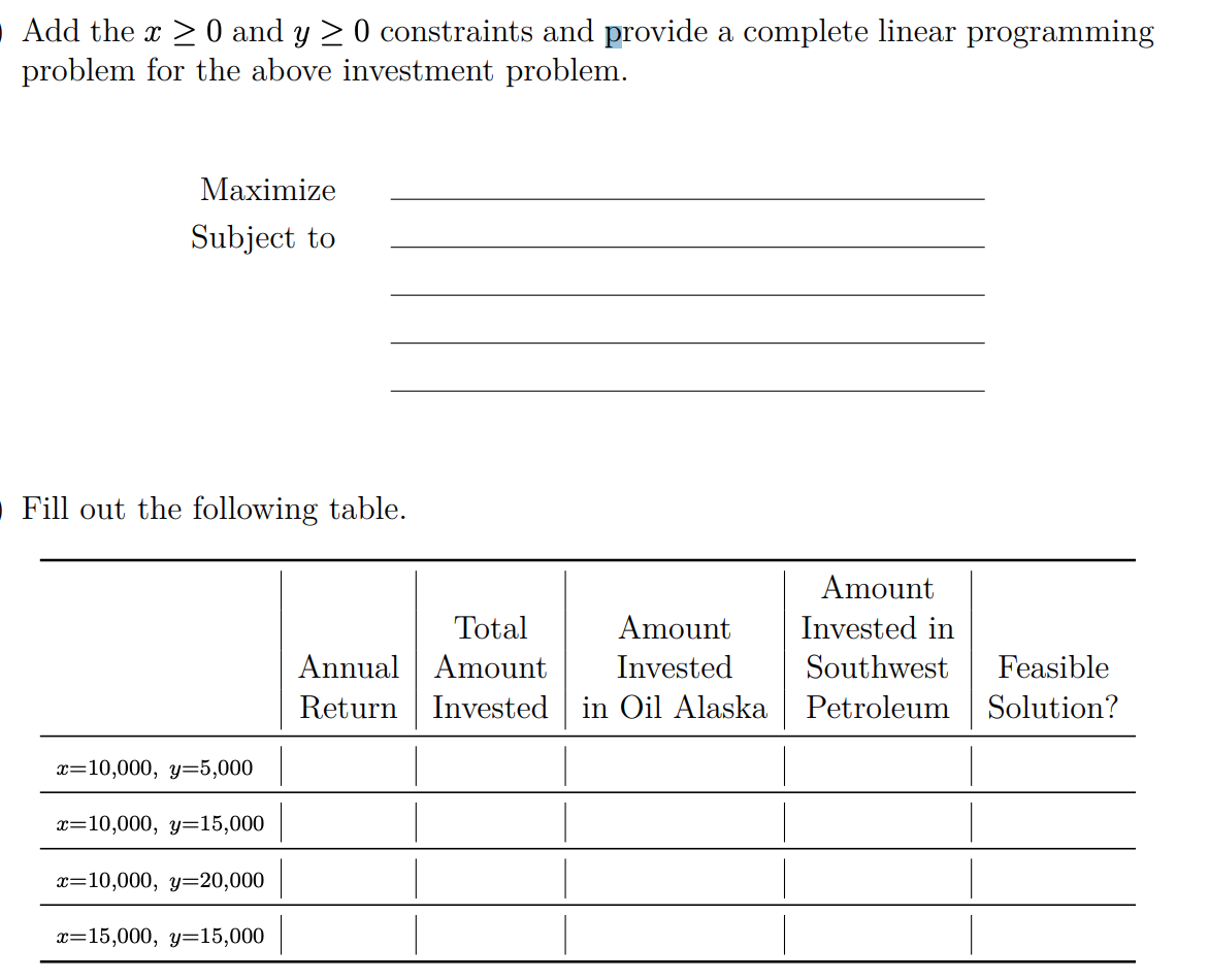 1. Financial Analysts, Inc., is an investment