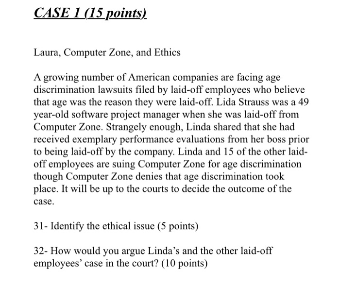 Organizational Behavior Case Study CASE 1 (15