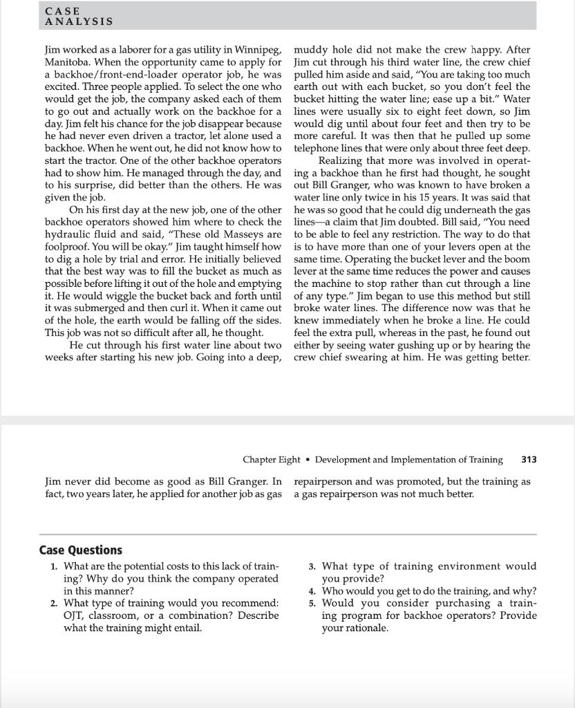 Answer Case Questions : 1, What are the potential