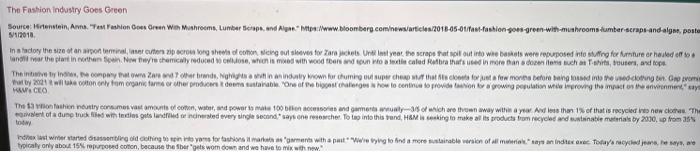 The Fashion Industry Goes Green Source rostoin,