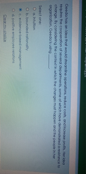 H. HUIPOS Geeda has an idea that would streamline