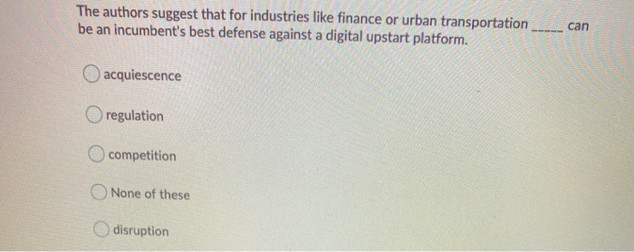 The authors suggest that for industries like