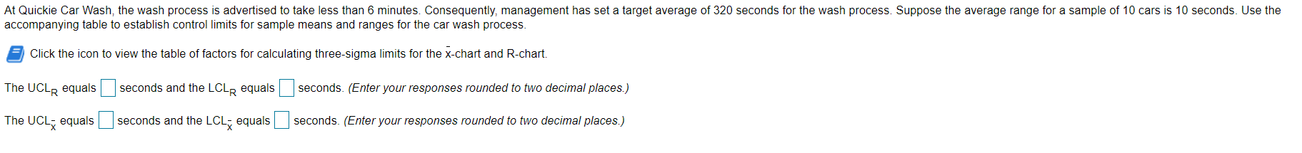 At Quickie Car Wash, the wash process is