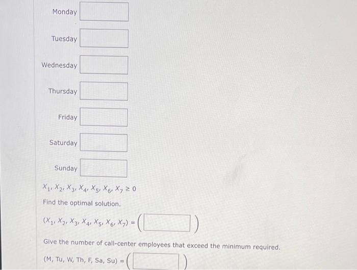 A linear programming computer package is needed.