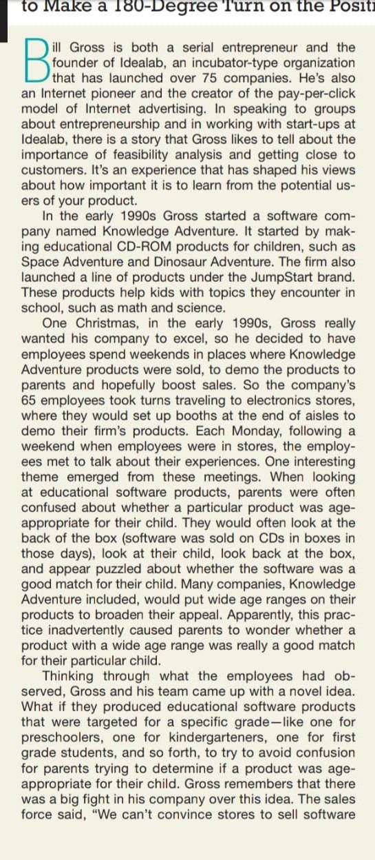 to Make a 180-Degree Turn on the Posit ill Gross