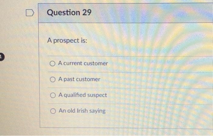 D Question 27 1 pts to frame, but to getting the