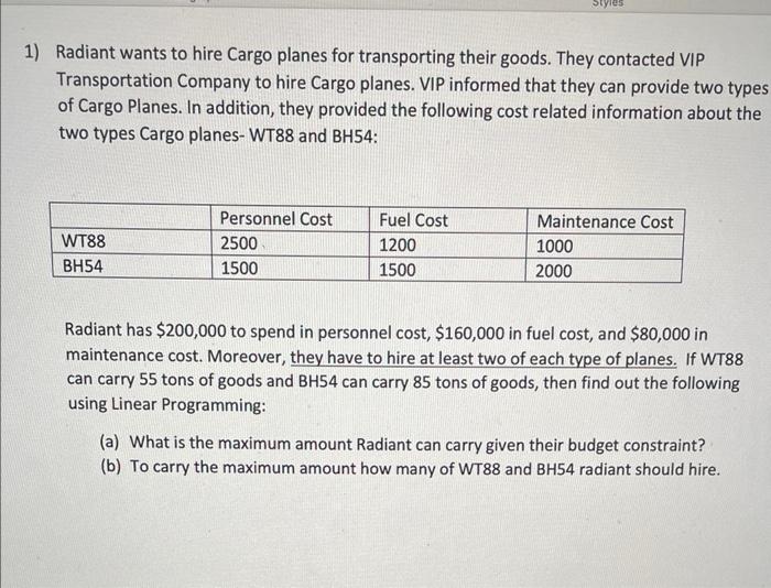 this needs to be done on microsoft excel using