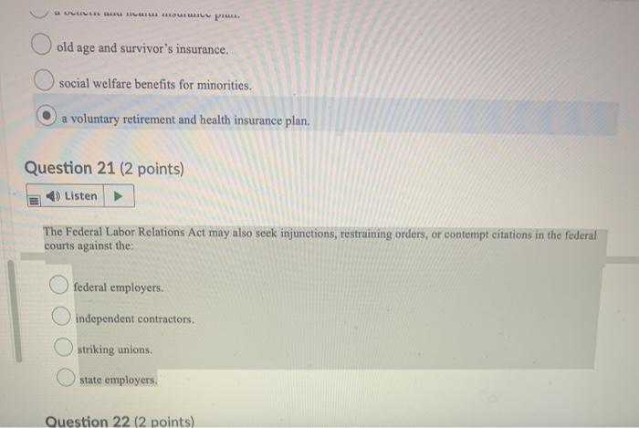 MULUI P. old age and survivor's insurance. social