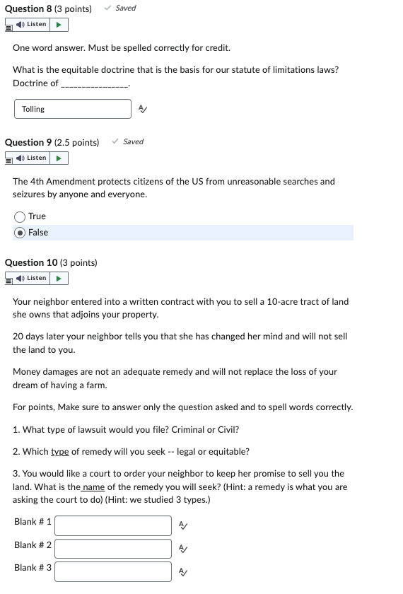 One word answer. Must be spelled correctly for