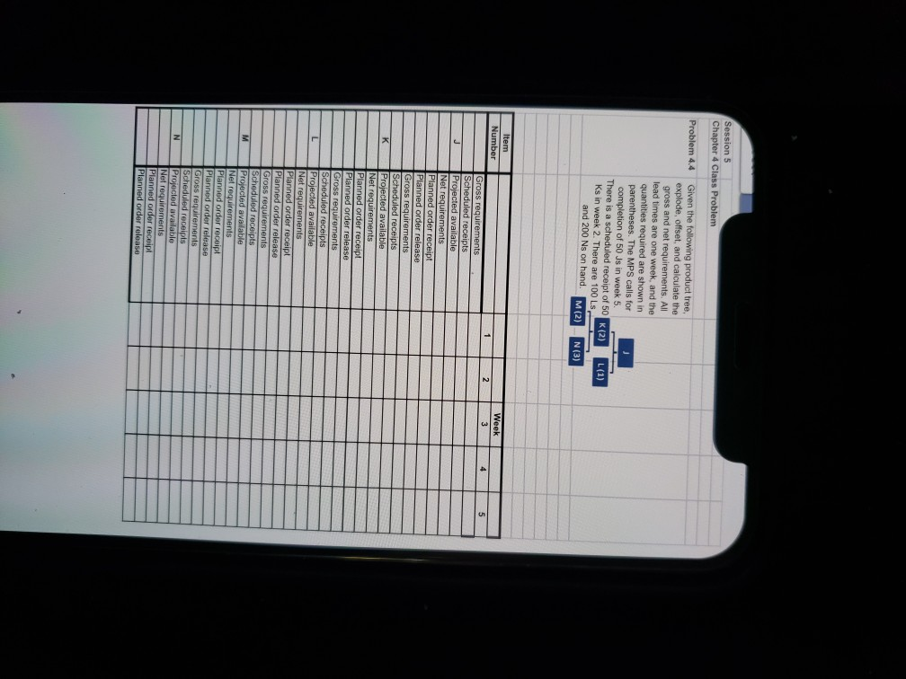 Session 5 Chapter 4 Class Problem Problem 4.4