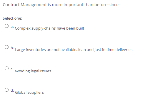 Commodities Select all the right answers: Select