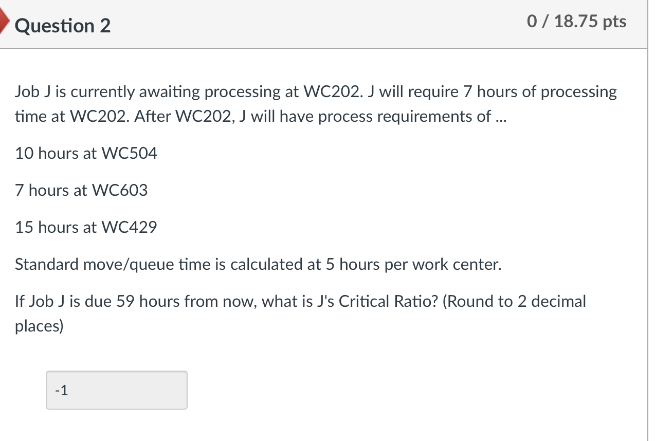 how would you solve this? Question 2 0 / 18.75