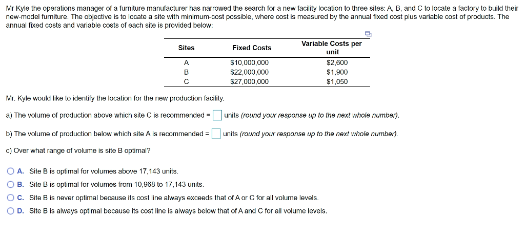 Thank You Mr Kyle the operations manager of a