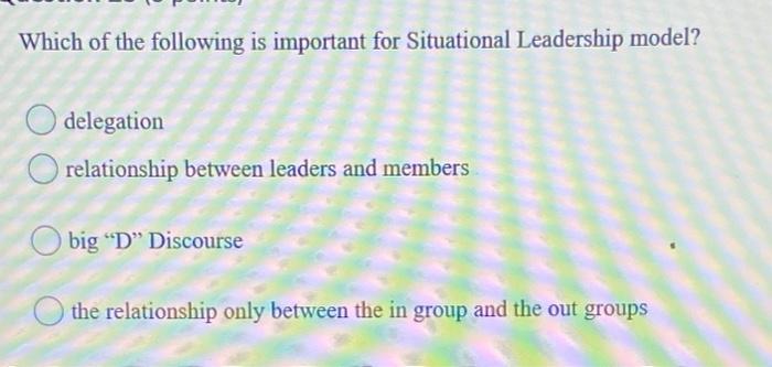 Which of the following is important for